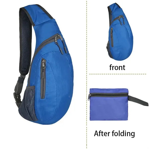 Foldable Crossbody Sling Backpack