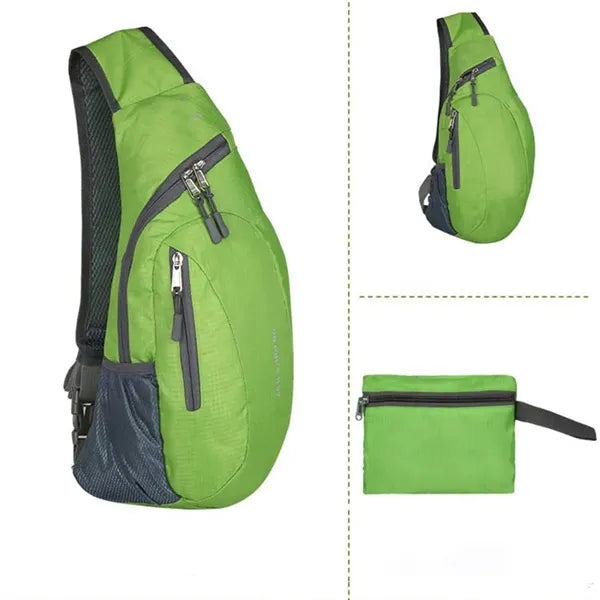 Foldable Crossbody Sling Backpack