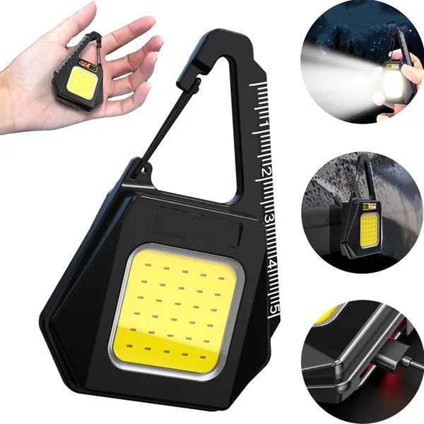 Multi-Functional Keychain Flashlight