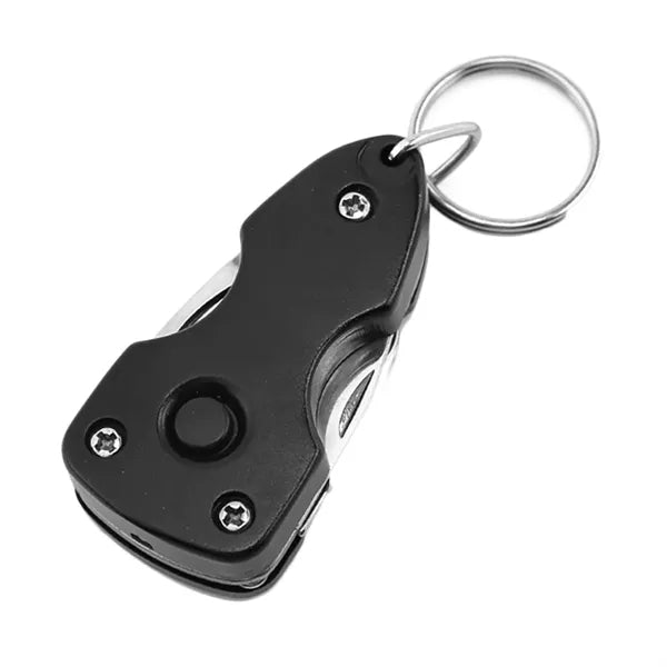 6-in-1 Folding Mini Screwdriver Keychain