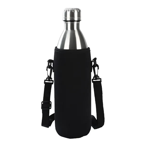 Insulated Bottle Cover W/ Shoulder Strap