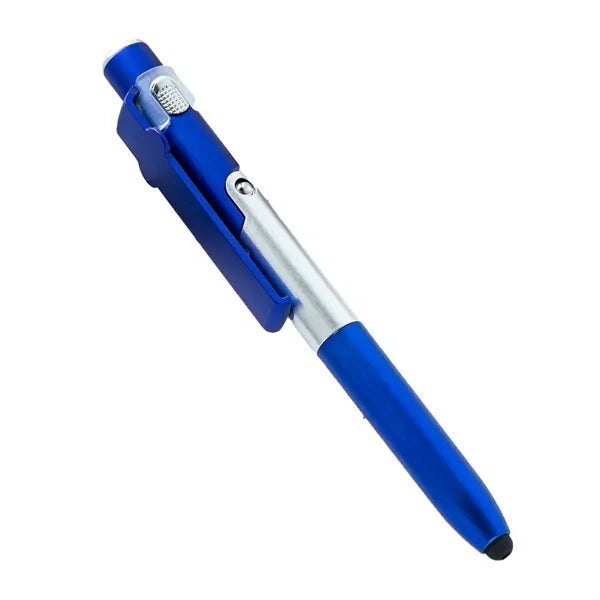 4-in-1 Stylus Touch Phone Stand with LED Light