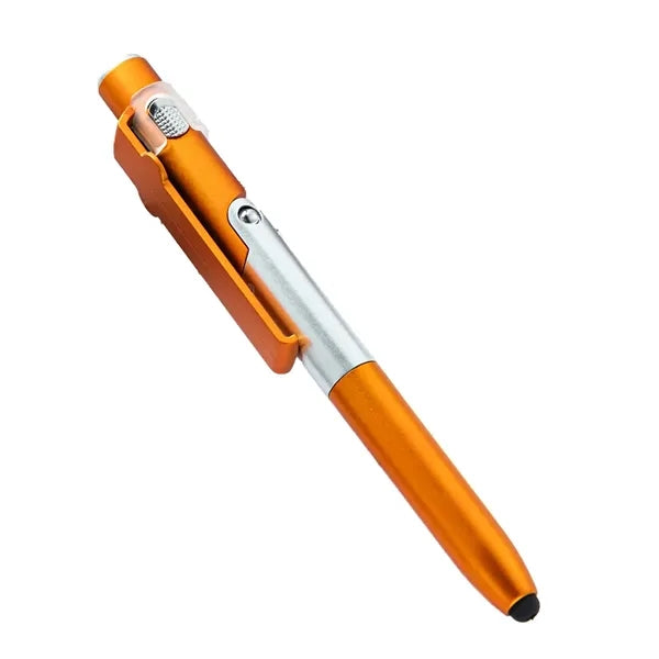 4-in-1 Stylus Touch Phone Stand with LED Light