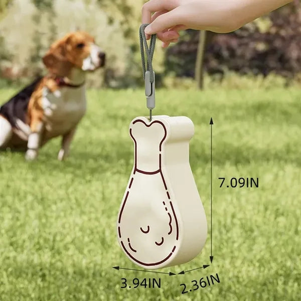 Portable Pet Water Bottle & Food Container