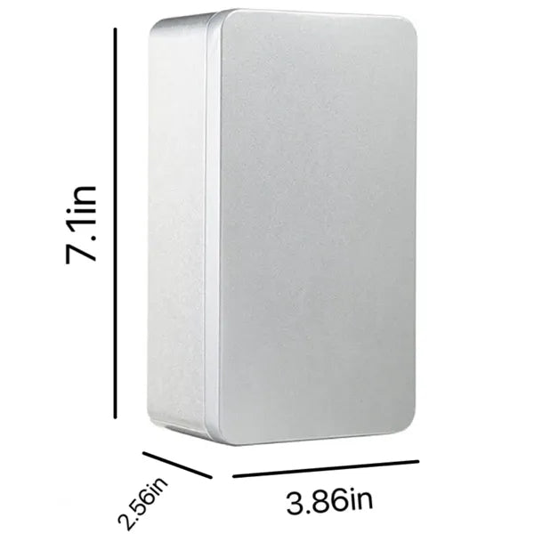 Square Metal Tinplate Storage Container Boxes