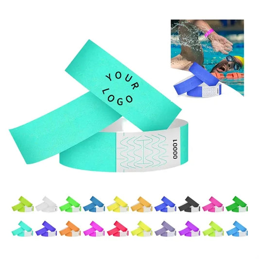 Disposable Waterproof Wristband with Anti-Tamper Code