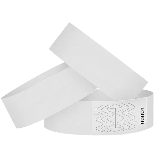 Disposable Waterproof Wristband with Anti-Tamper Code