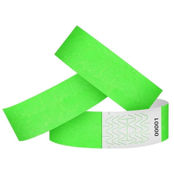 Disposable Waterproof Wristband with Anti-Tamper Code