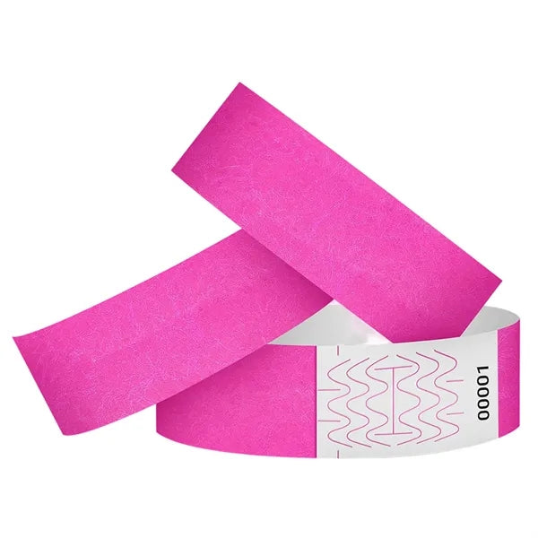 Disposable Waterproof Wristband with Anti-Tamper Code