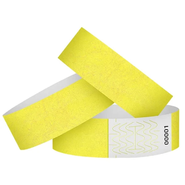 Disposable Waterproof Wristband with Anti-Tamper Code