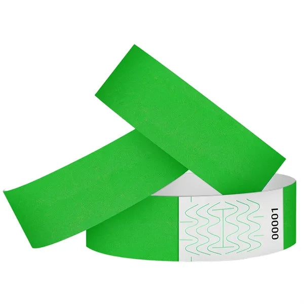 Disposable Waterproof Wristband with Anti-Tamper Code