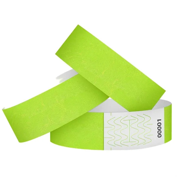 Disposable Waterproof Wristband with Anti-Tamper Code