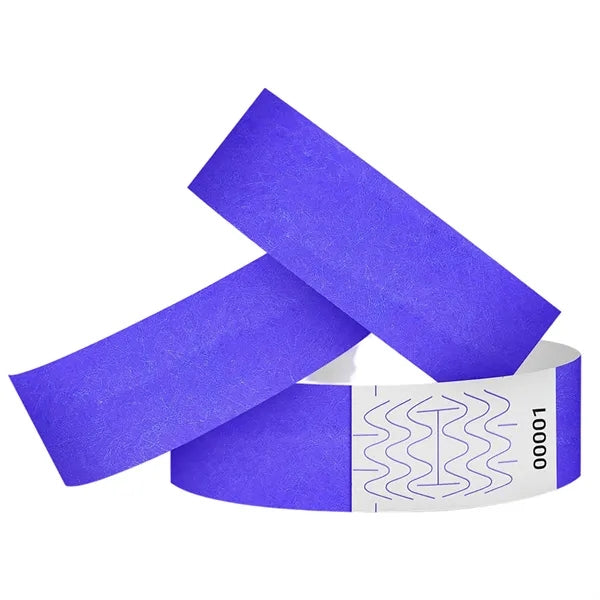 Disposable Waterproof Wristband with Anti-Tamper Code