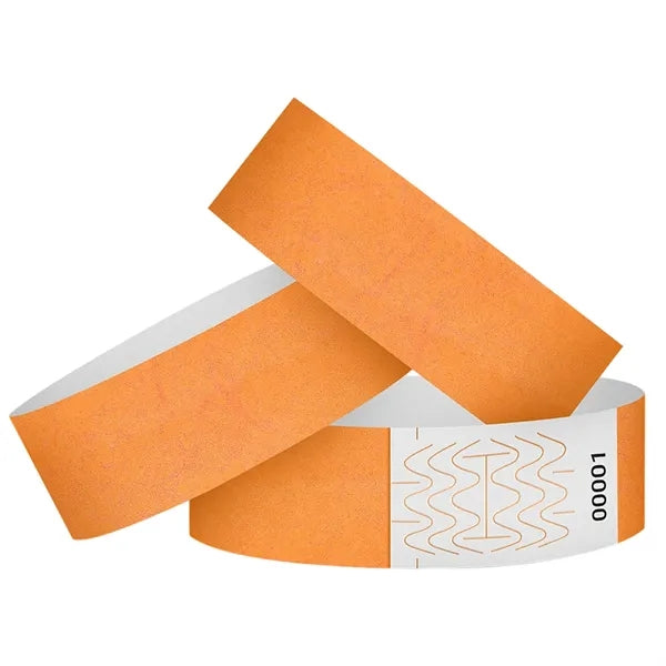 Disposable Waterproof Wristband with Anti-Tamper Code