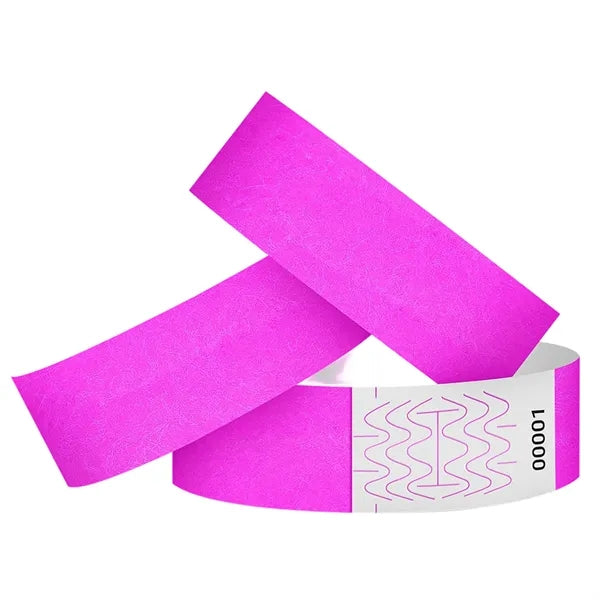 Disposable Waterproof Wristband with Anti-Tamper Code