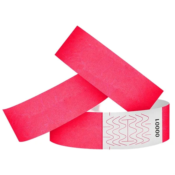 Disposable Waterproof Wristband with Anti-Tamper Code