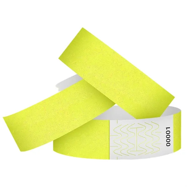 Disposable Waterproof Wristband with Anti-Tamper Code