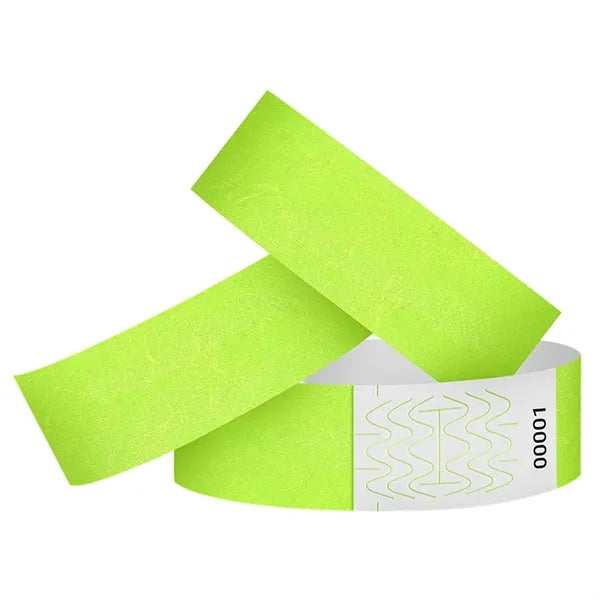 Disposable Waterproof Wristband with Anti-Tamper Code