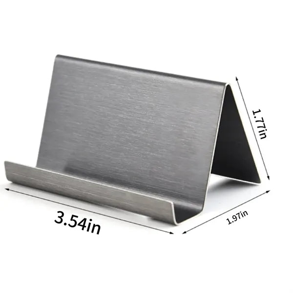 Stainless Phone Steel Business Display Stand Card Holders