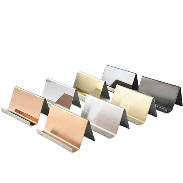 Stainless Phone Steel Business Display Stand Card Holders