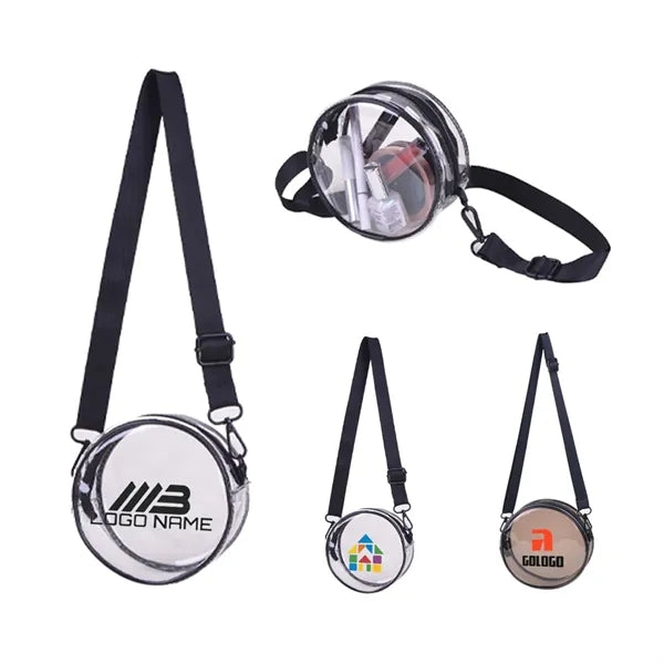Stadium Approved Clear Crossbody Cosmetic Bag