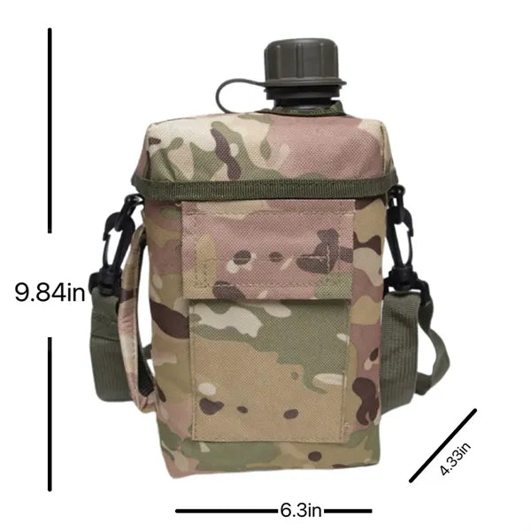 Outdoor Large Capacity Tactical Sling Water Bottles