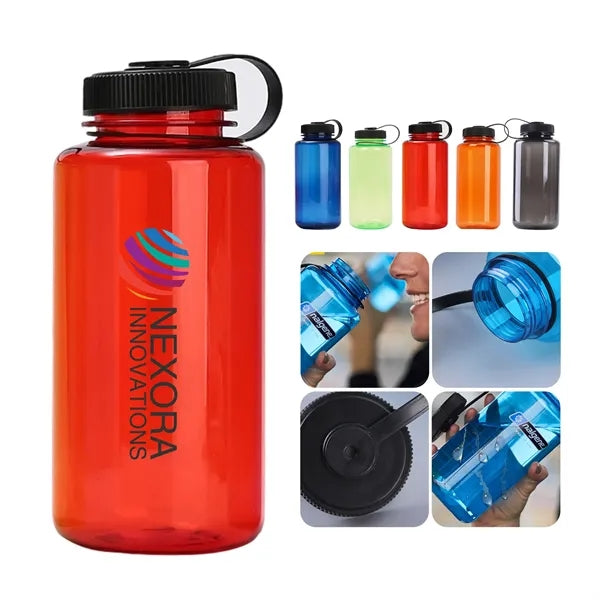 32oz Outdoor Wide-Mouth Sports Water Bottle