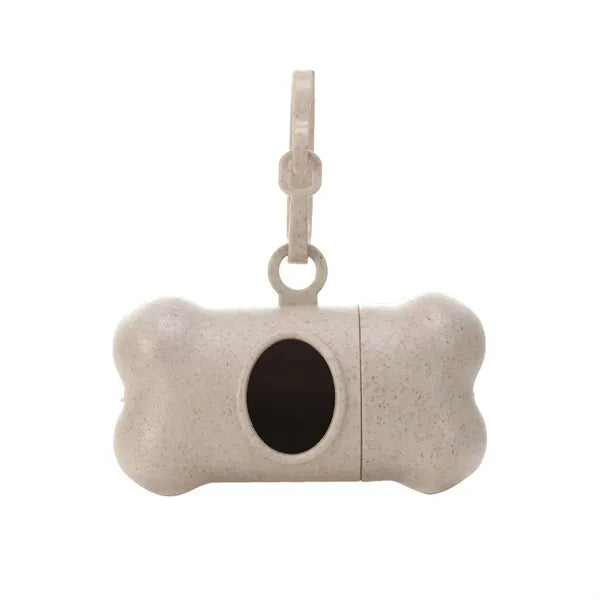 Biodegradable Dog Trash Bag w/Wheat Straw Dispenser