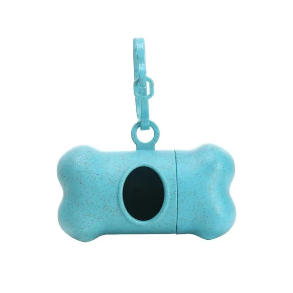 Biodegradable Dog Trash Bag w/Wheat Straw Dispenser