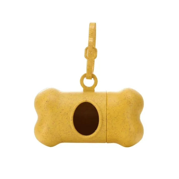 Biodegradable Dog Trash Bag w/Wheat Straw Dispenser