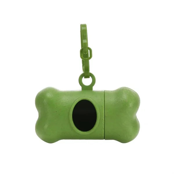 Biodegradable Dog Trash Bag w/Wheat Straw Dispenser