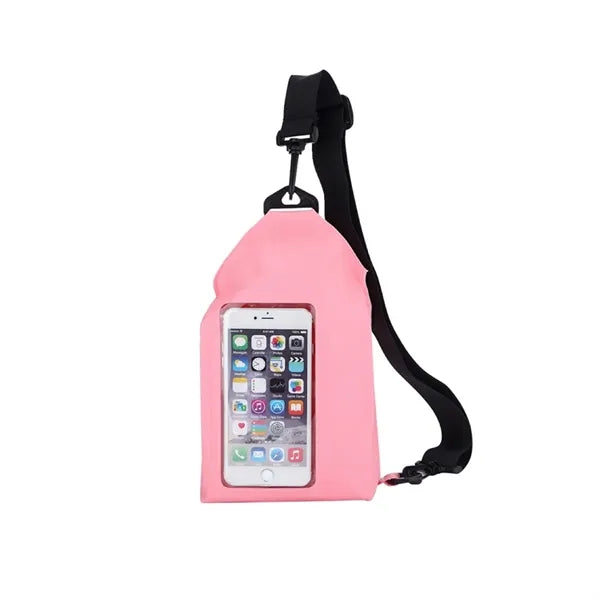 Adjustable Strap Crossbody Sling Chest Waist Black Bags