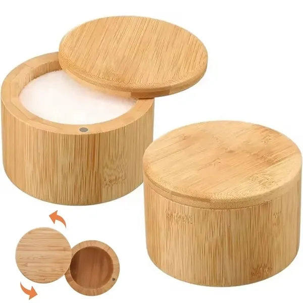 Bamboo Salt Cellar