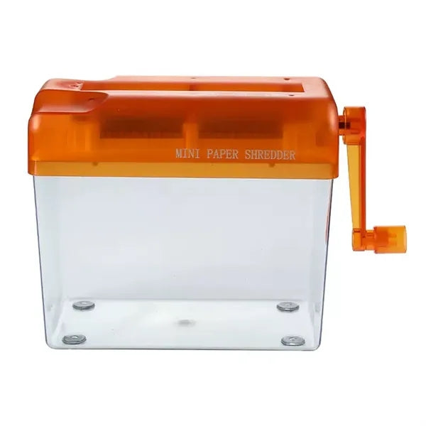 Mini Manual Shredder Office Portable Paper Cutter Fits A6