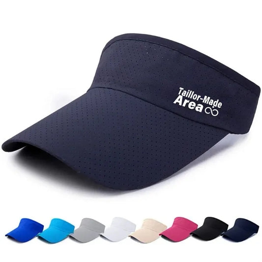 Sports Headband Visor Sun Baseball Hats Black Caps