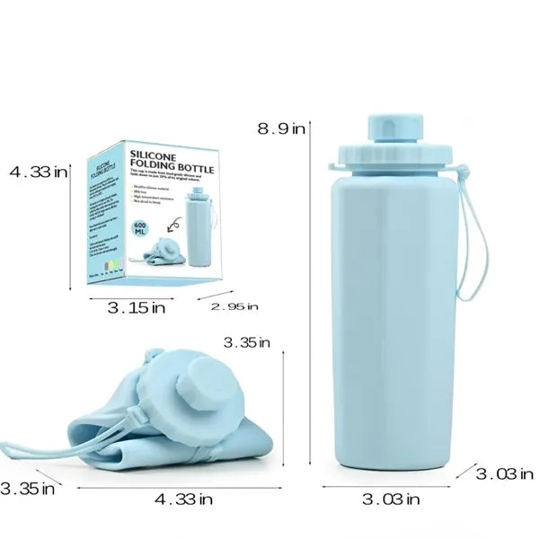Roll Up A Silicone Folding Cup