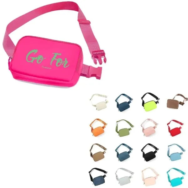 Fashionable Waterproof Waist Pack with Adjustable Strap