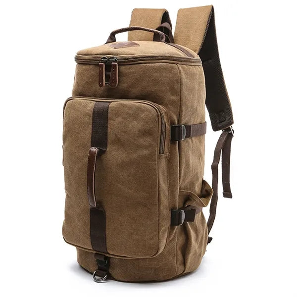Durable Canvas Duffle Backpack