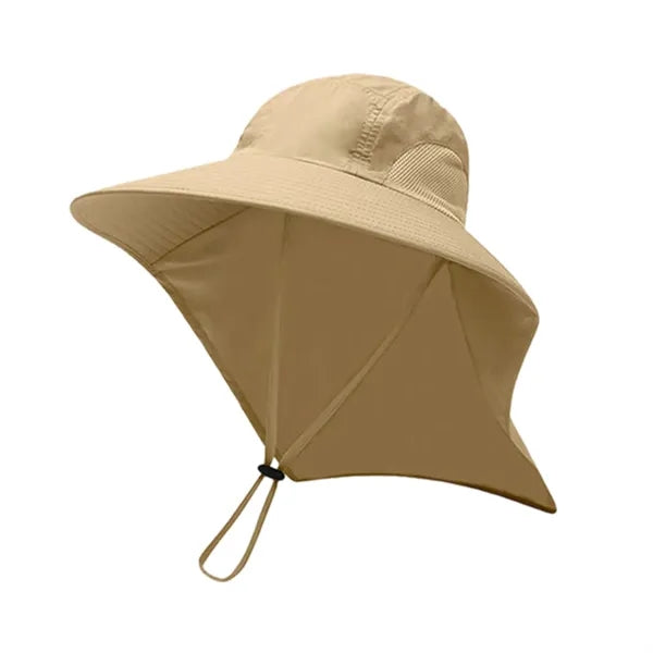 Summer UV-Protective Sun Hat with Wide Brim