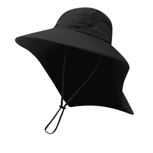 Summer UV-Protective Sun Hat with Wide Brim