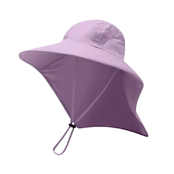 Summer UV-Protective Sun Hat with Wide Brim