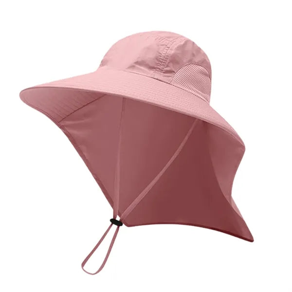 Summer UV-Protective Sun Hat with Wide Brim