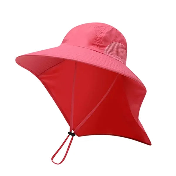 Summer UV-Protective Sun Hat with Wide Brim