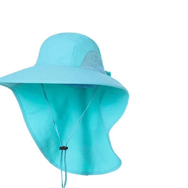 Summer UV-Protective Sun Hat with Wide Brim