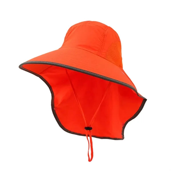 Summer UV-Protective Sun Hat with Wide Brim