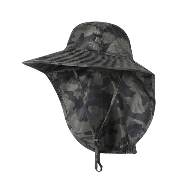Summer UV-Protective Sun Hat with Wide Brim