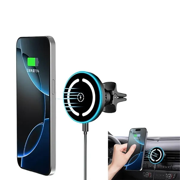 MagSafe Magnetic Car Mount Wireless Charger