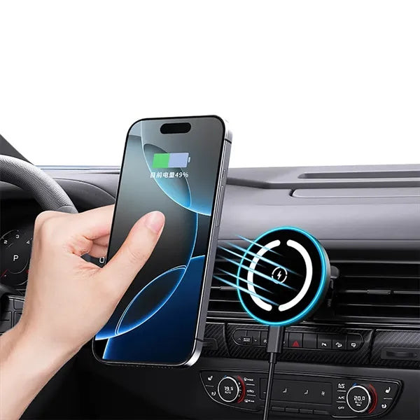 MagSafe Magnetic Car Mount Wireless Charger