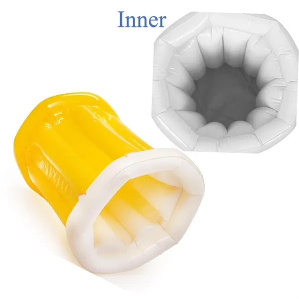Inflatable Beach Beer Bucket Water Cooler for Party Pool