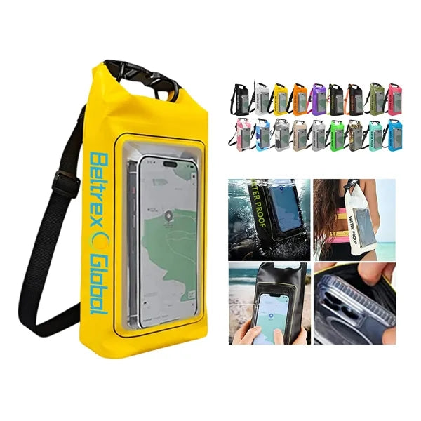 Outdoor Crossbody Bag with IPX6 Waterproofing